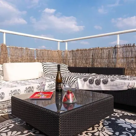 Duplex Grande Terrasse Cosy - Vue 360 Sur -h173 *
